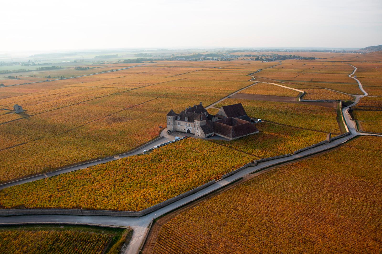 Château du Clos de Vougeot Terrace