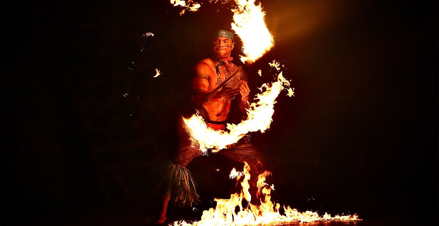 Samoan Fire Knife Dance