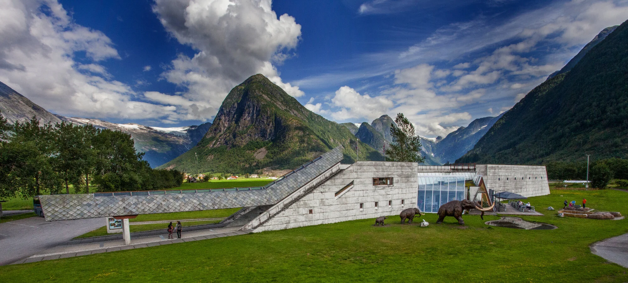 Norwegian Glacier Museum Terrace