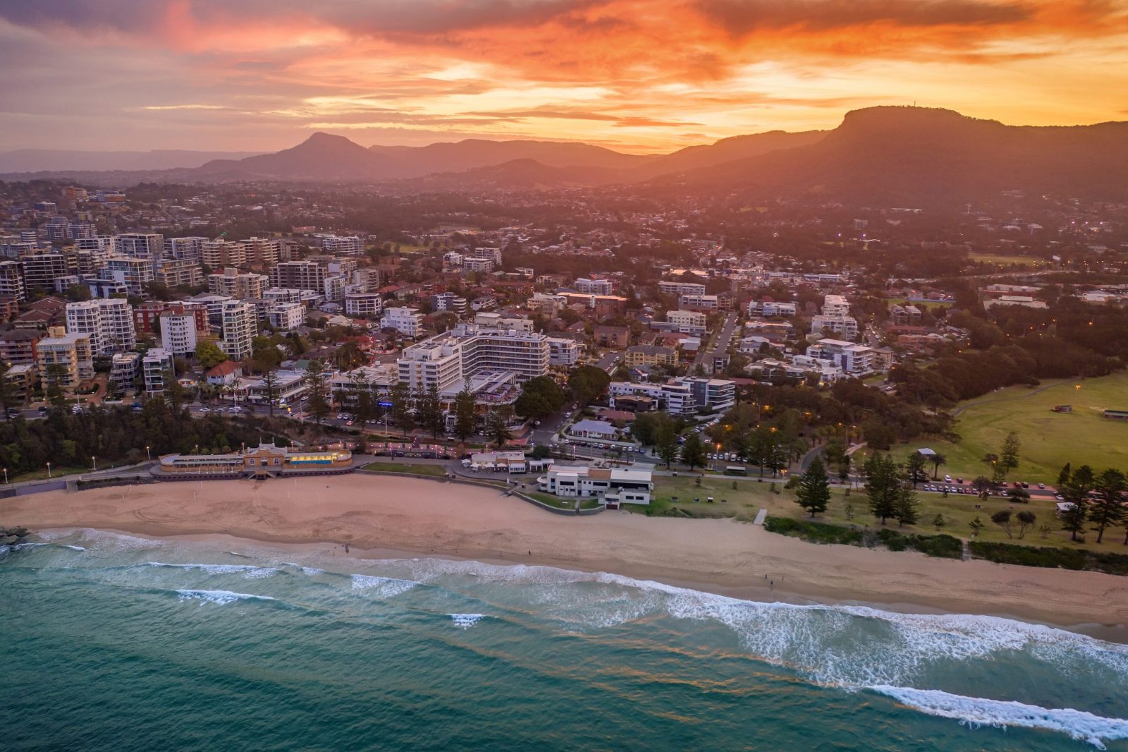 North Wollongong Beach Shoreline