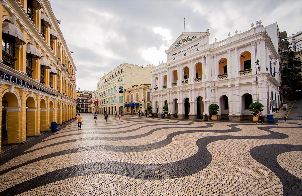 Senado Square Mosaic Pavement