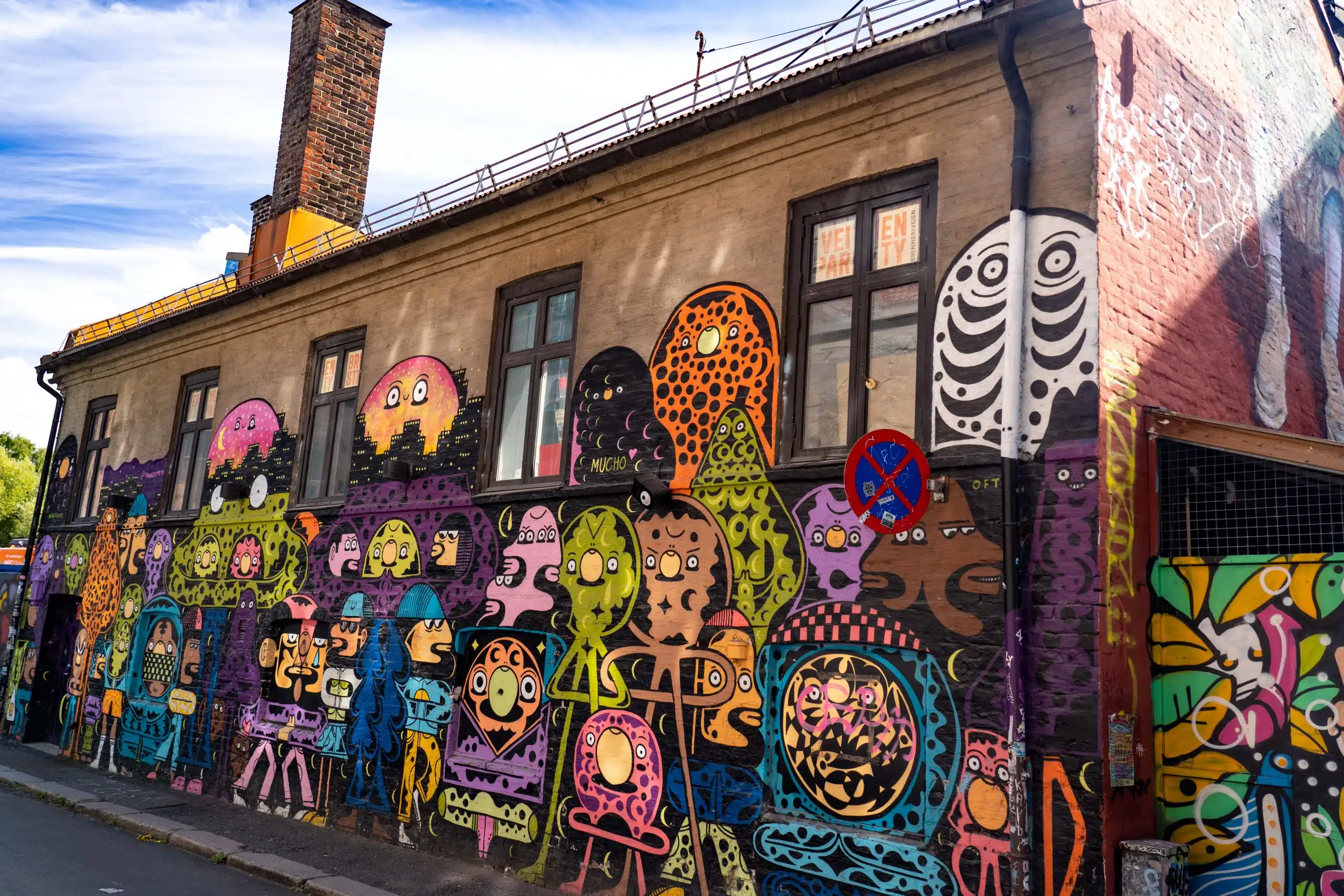Grünerløkka Street Art Murals