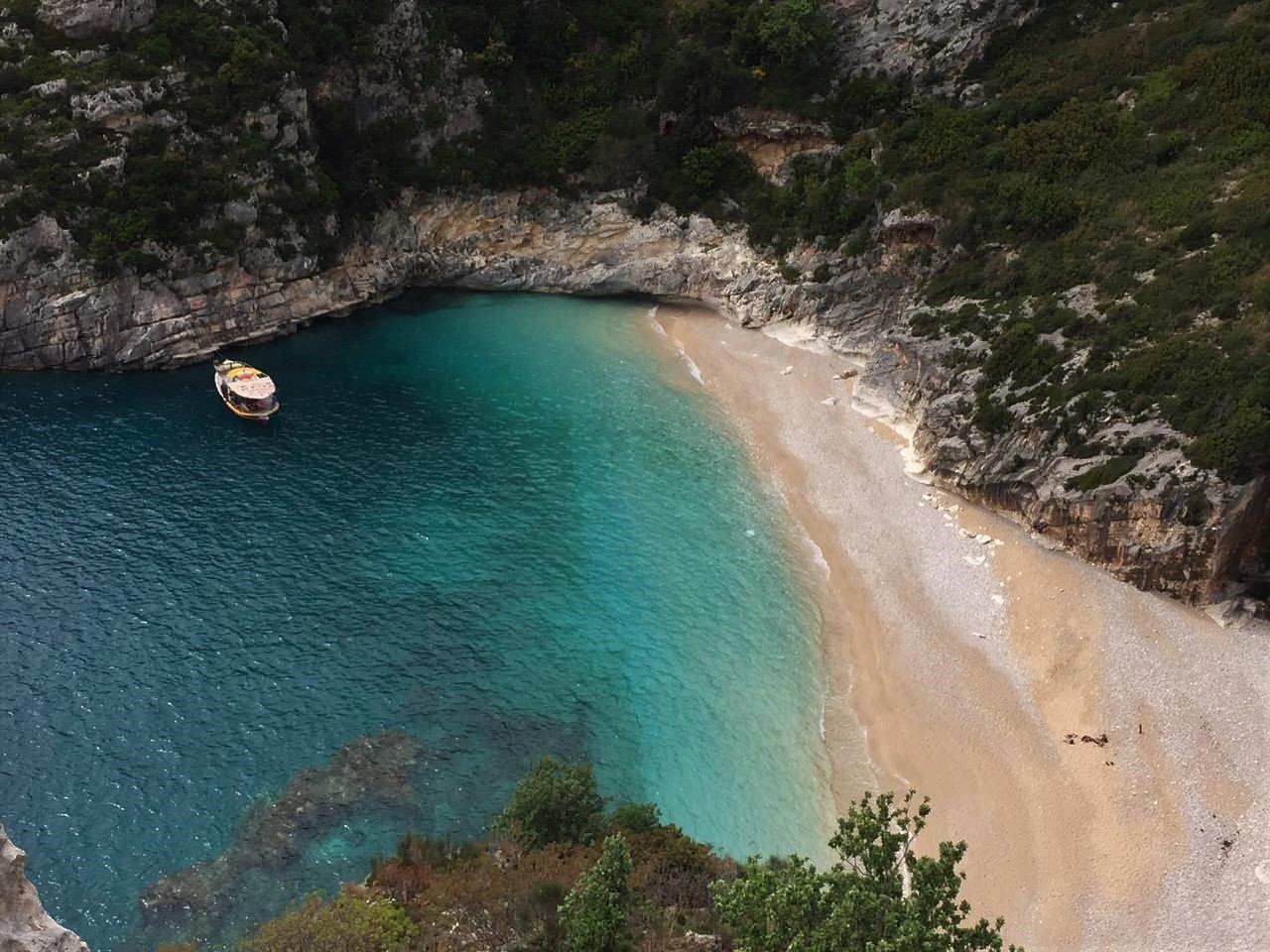 Dhermi Boat Tour Grama Bay