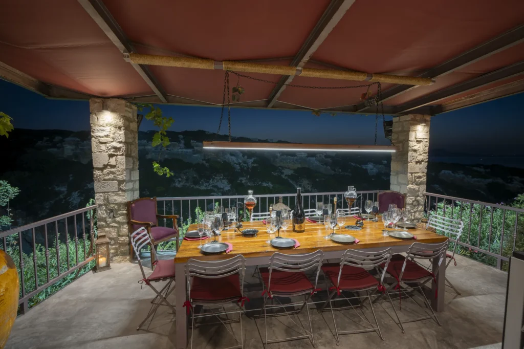 Tasting Terrace View