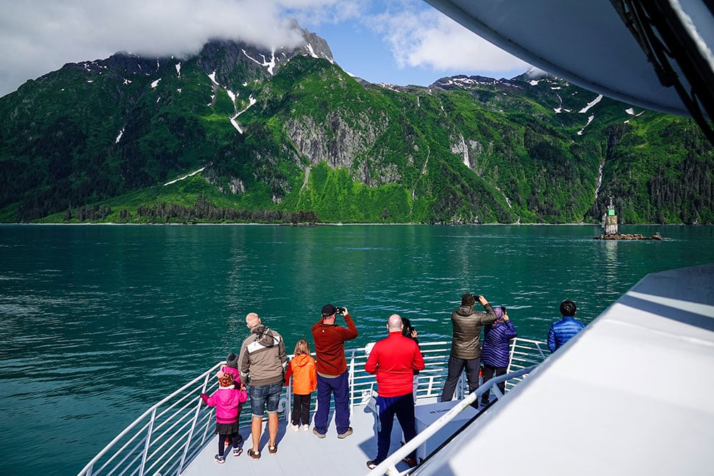 Bow Deck Viewing Area