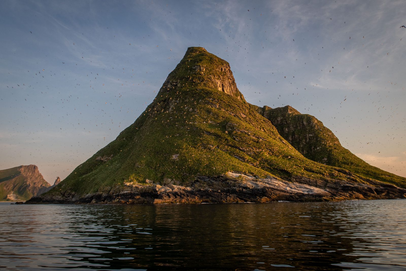 Bleiksøya Bird Rock