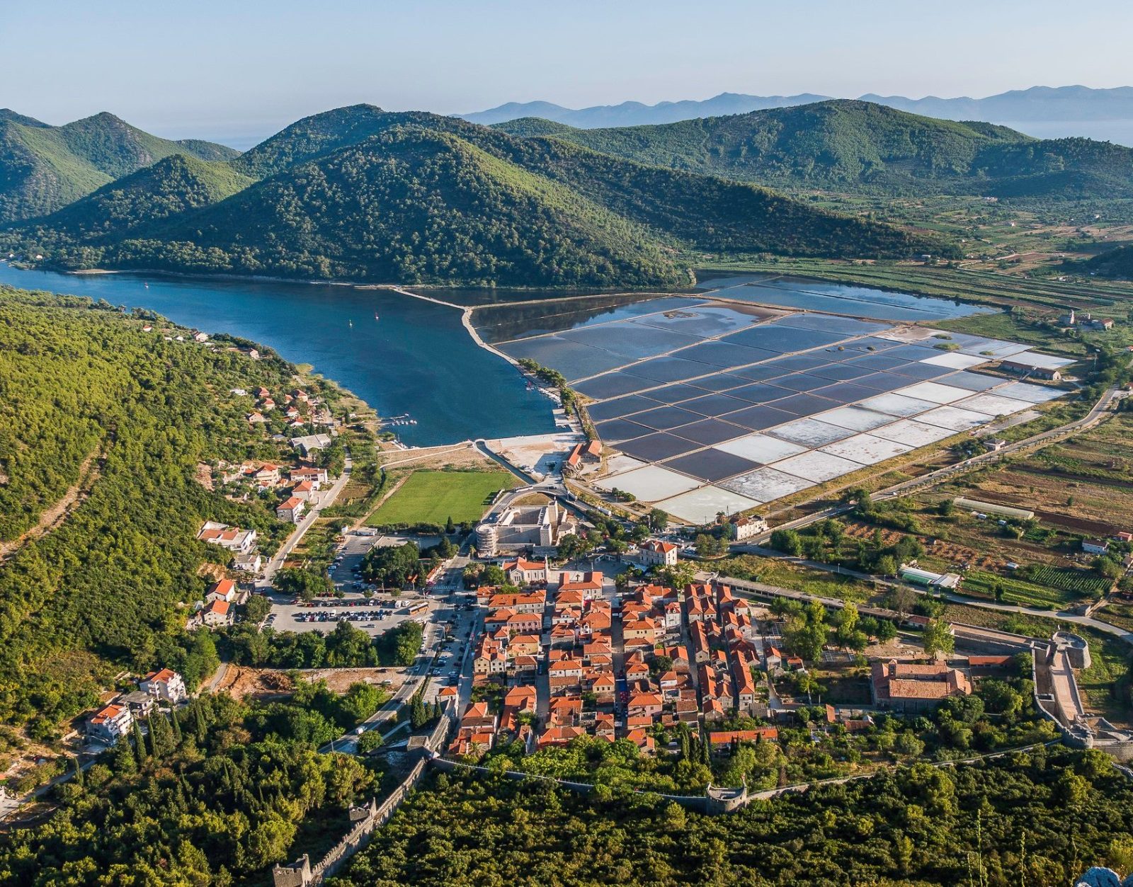 Ston Salt Pans