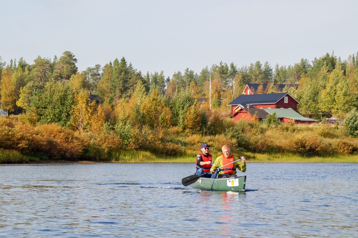 Ounasjoki River Bank