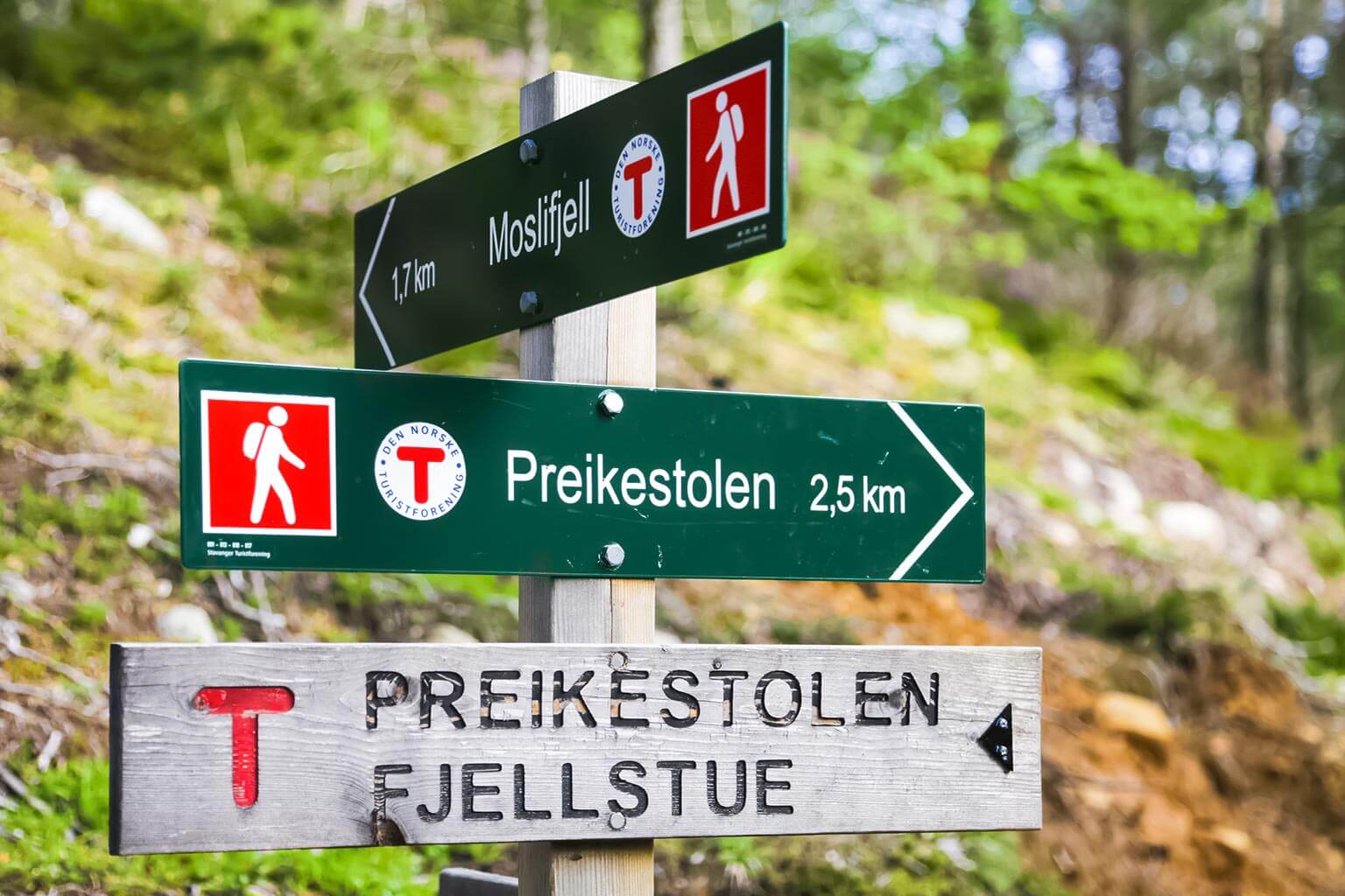 Hiker Trail Marker