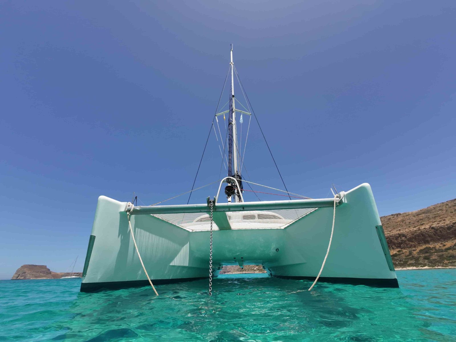 Catamaran Bow Deck