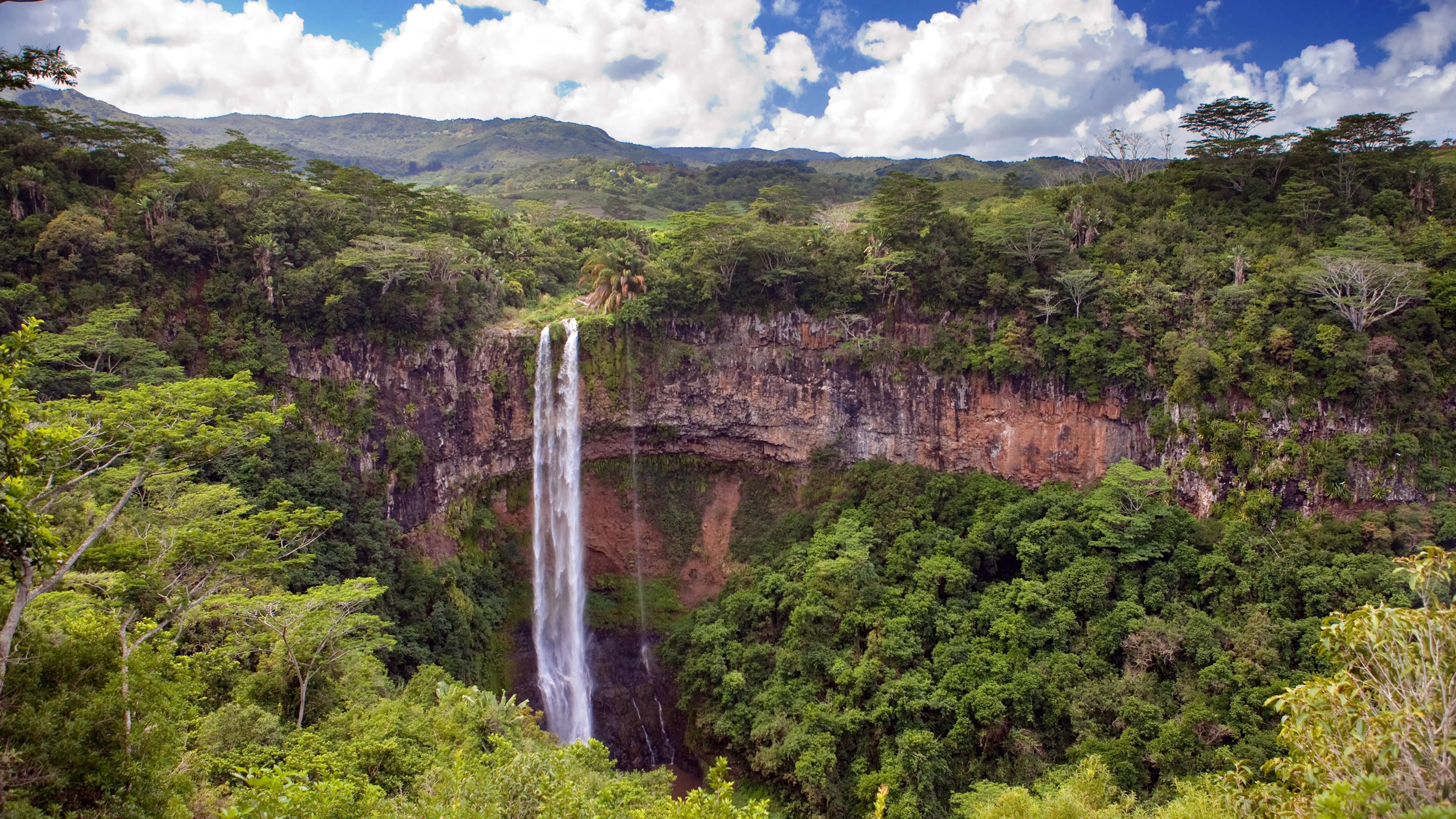 Chamarel Waterfall