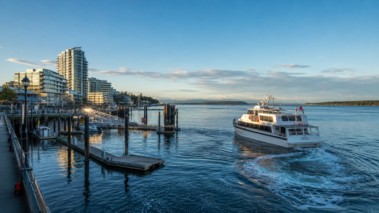 Nanaimo Harbour Waterfront Walkway