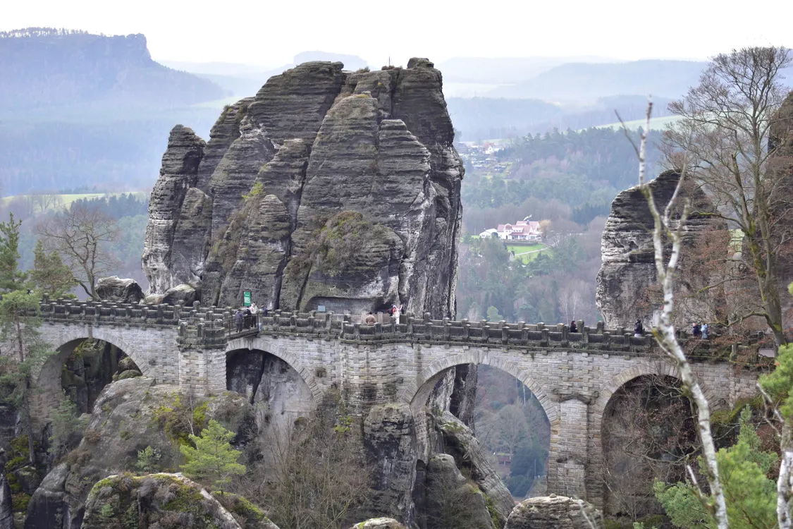 Bastei Bridge Exploration