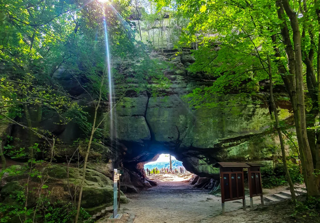 Kuhstall Cave Hike