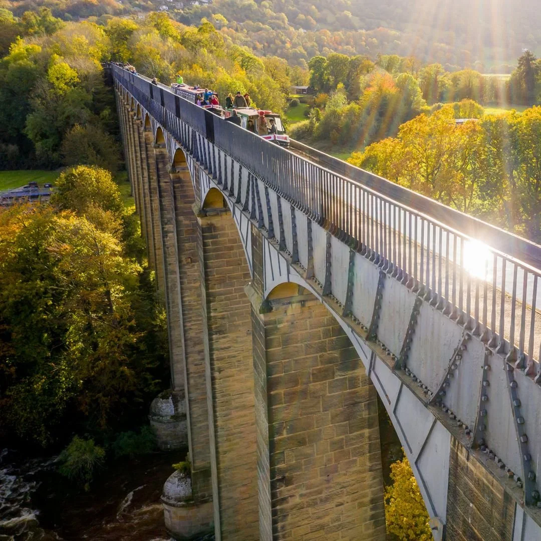 Paddling the Pontcysyllte Aqueduct Canoe Crossing