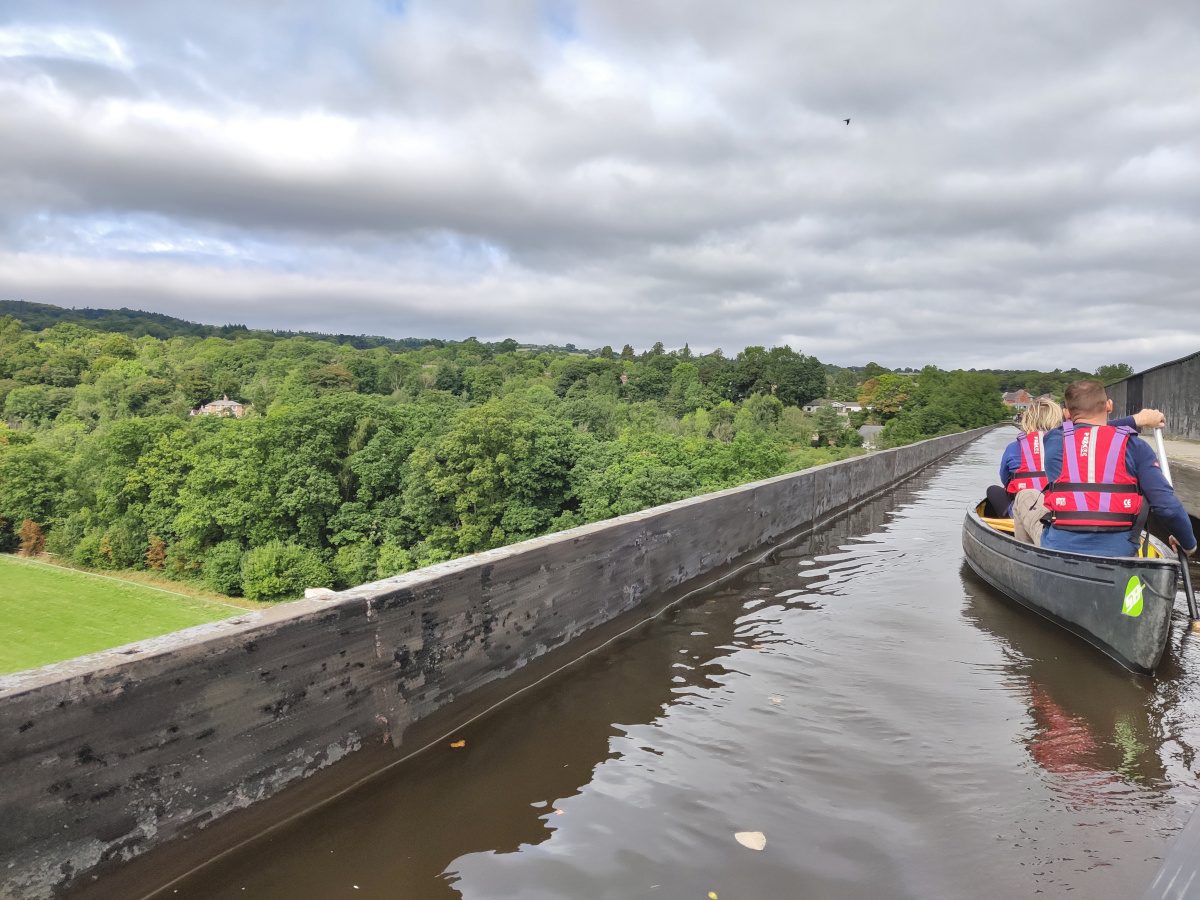 Your experience at Pontcysyllte Aqueduct Canoe