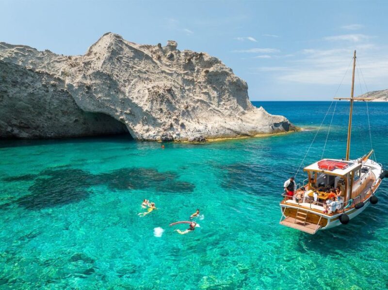 Your experience at Antiparos and Despotiko Cruise