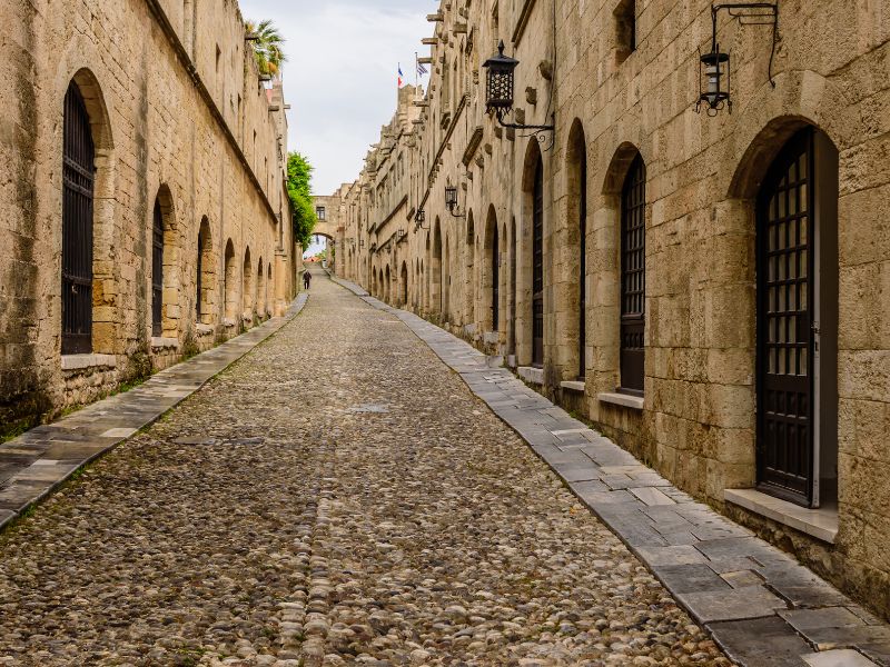 Street of the Knights