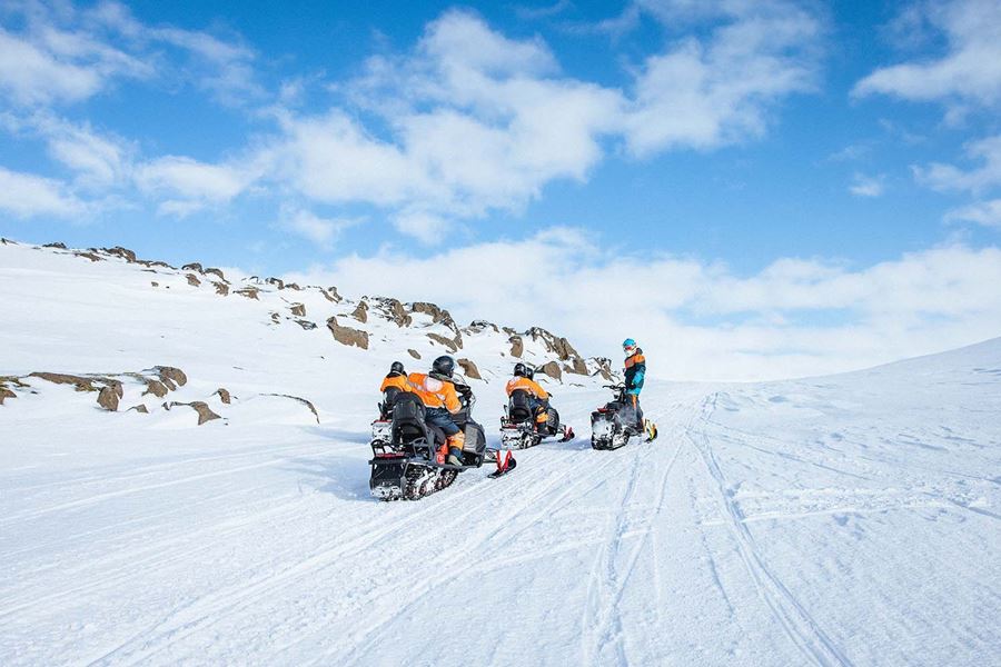 Your experience at Eyjafjallajokull Snowmobile Tour