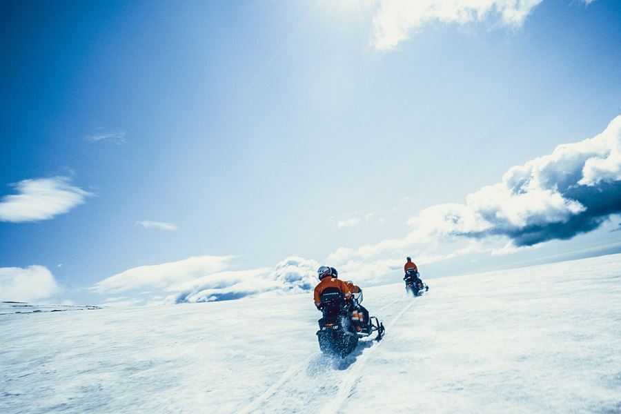 Eyjafjallajokull Snowmobile Tour