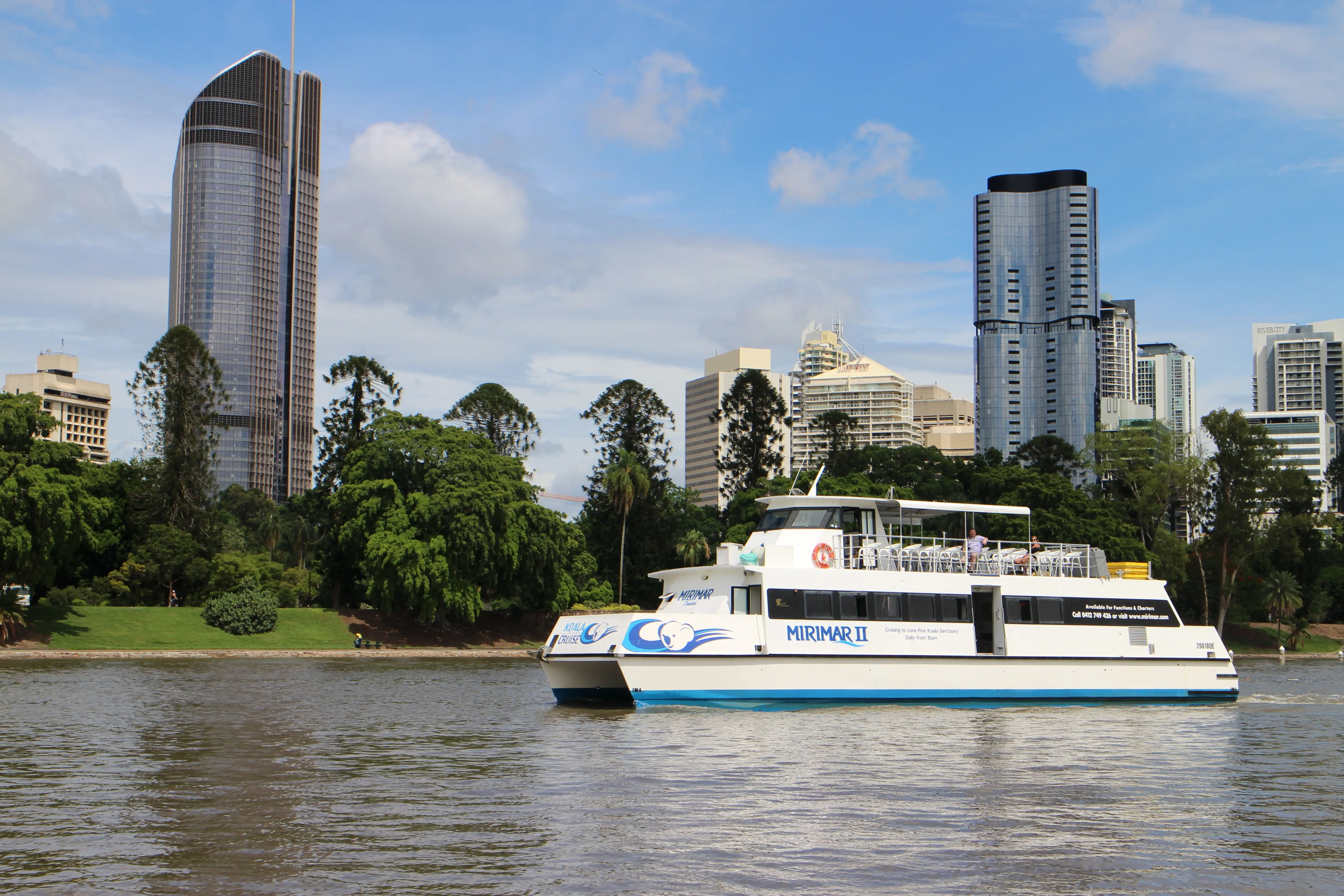 Brisbane River Cruise to Koala Sanctuary