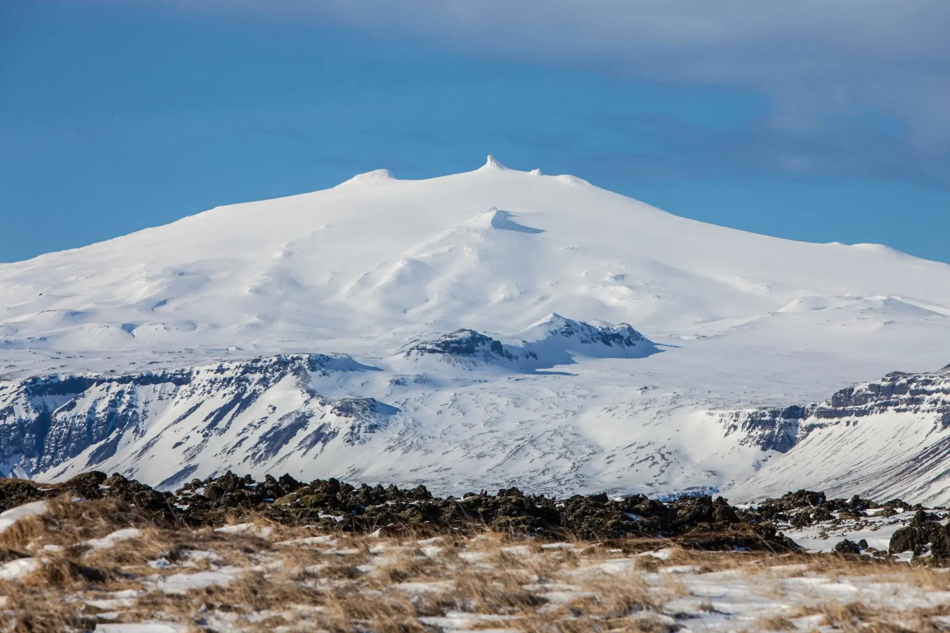 Vista del glaciar Snæfellsjökull