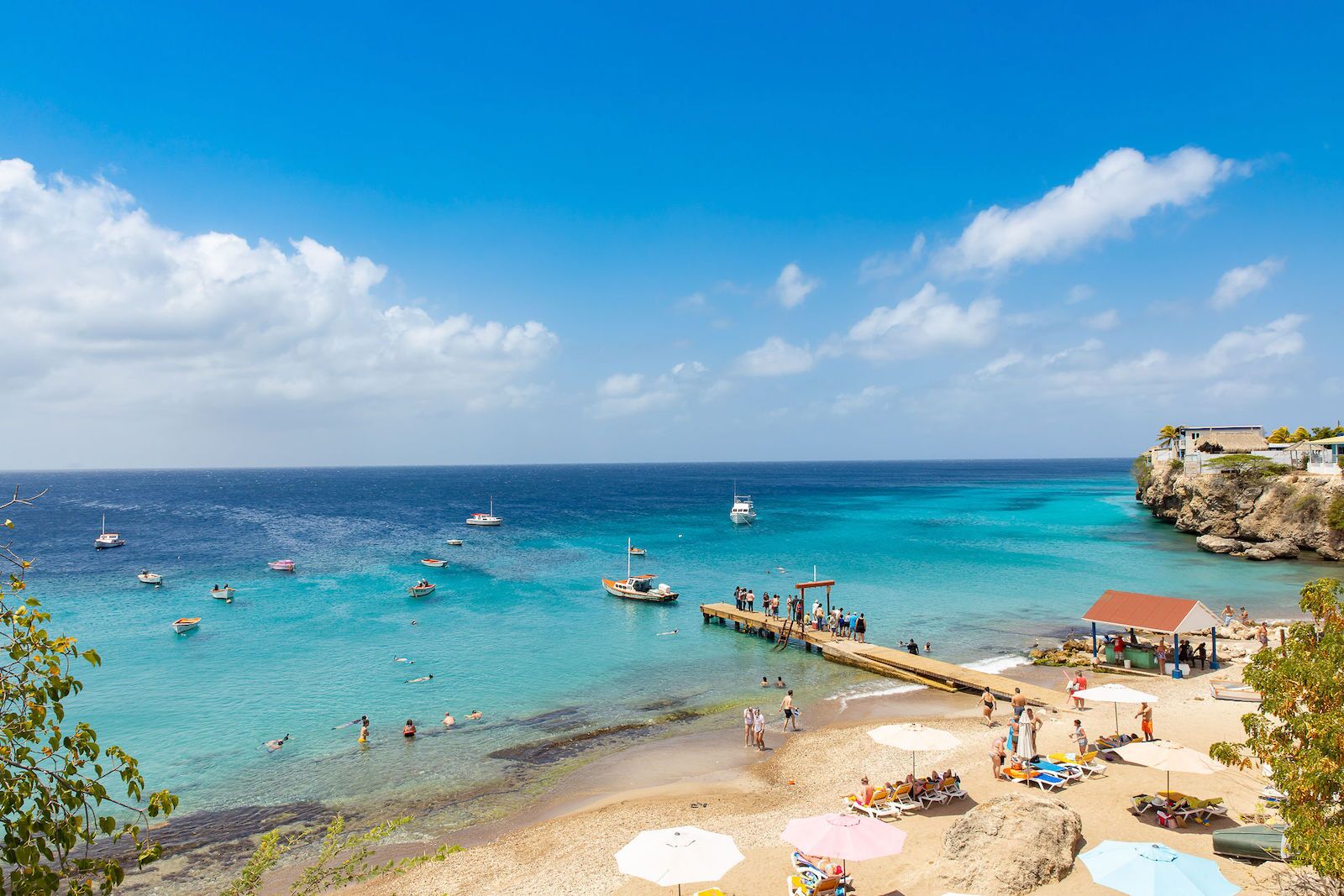 Swim with Turtles Curacao at Playa Piskado
