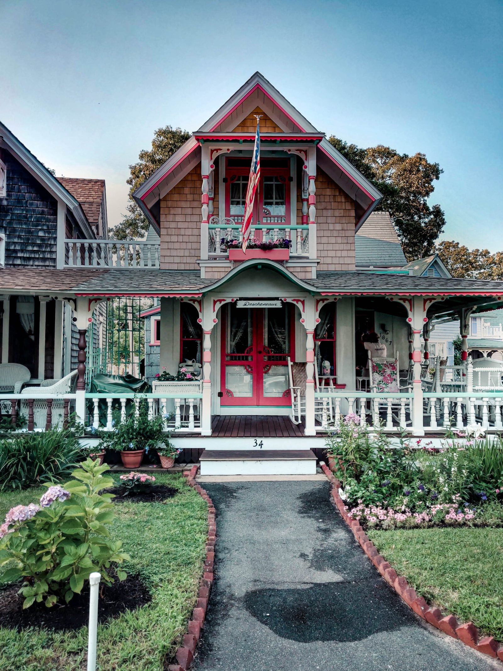 Oak Bluffs Gingerbread Cottages