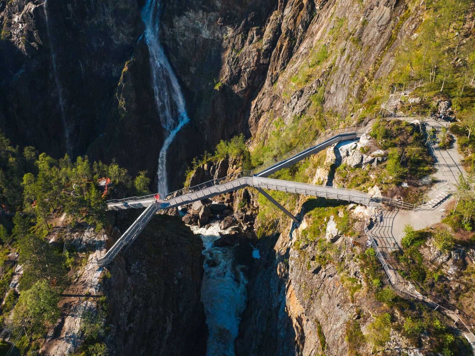 Vøringsfossen Waterfall Tour Through Måbødalen Gorge