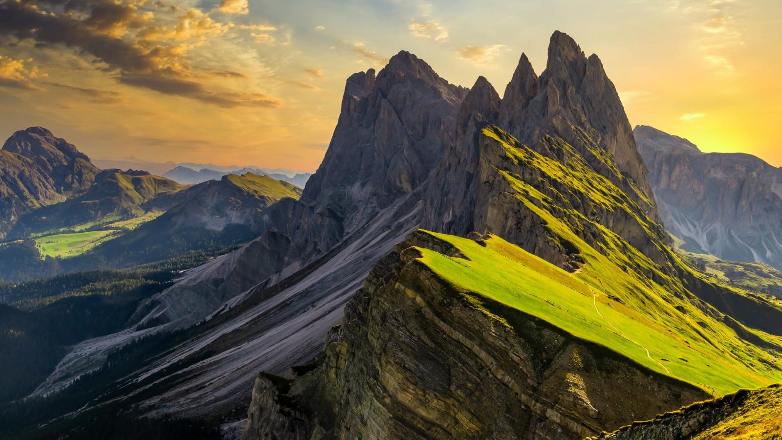 Seceda Ridgeline