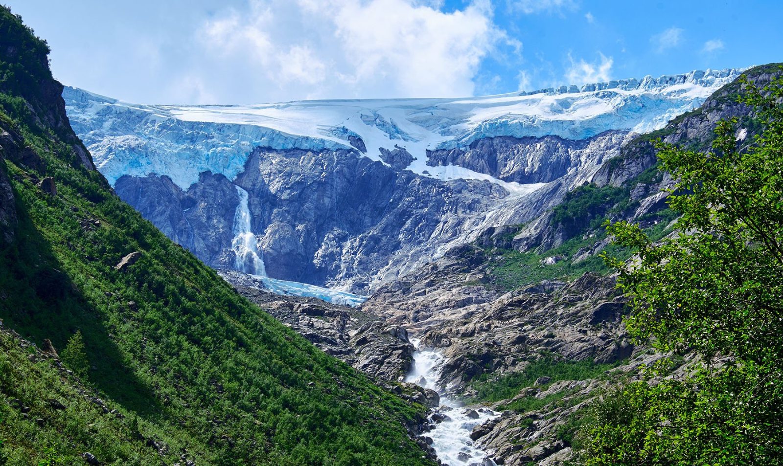 Folgefonna Glacier From Bergen