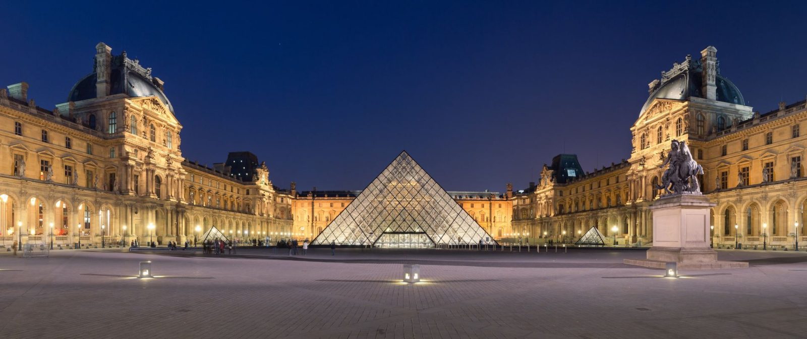 Louvre Pyramid Courtyard