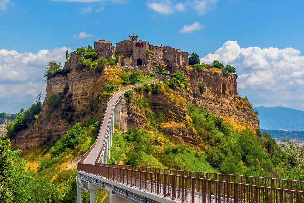 Civita Di Bagnoregio Orvieto Bus