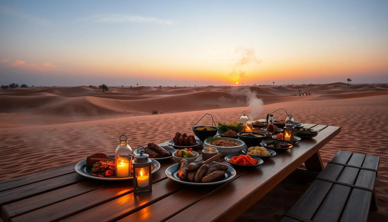 Desert Safari Dubai Dinner Menu