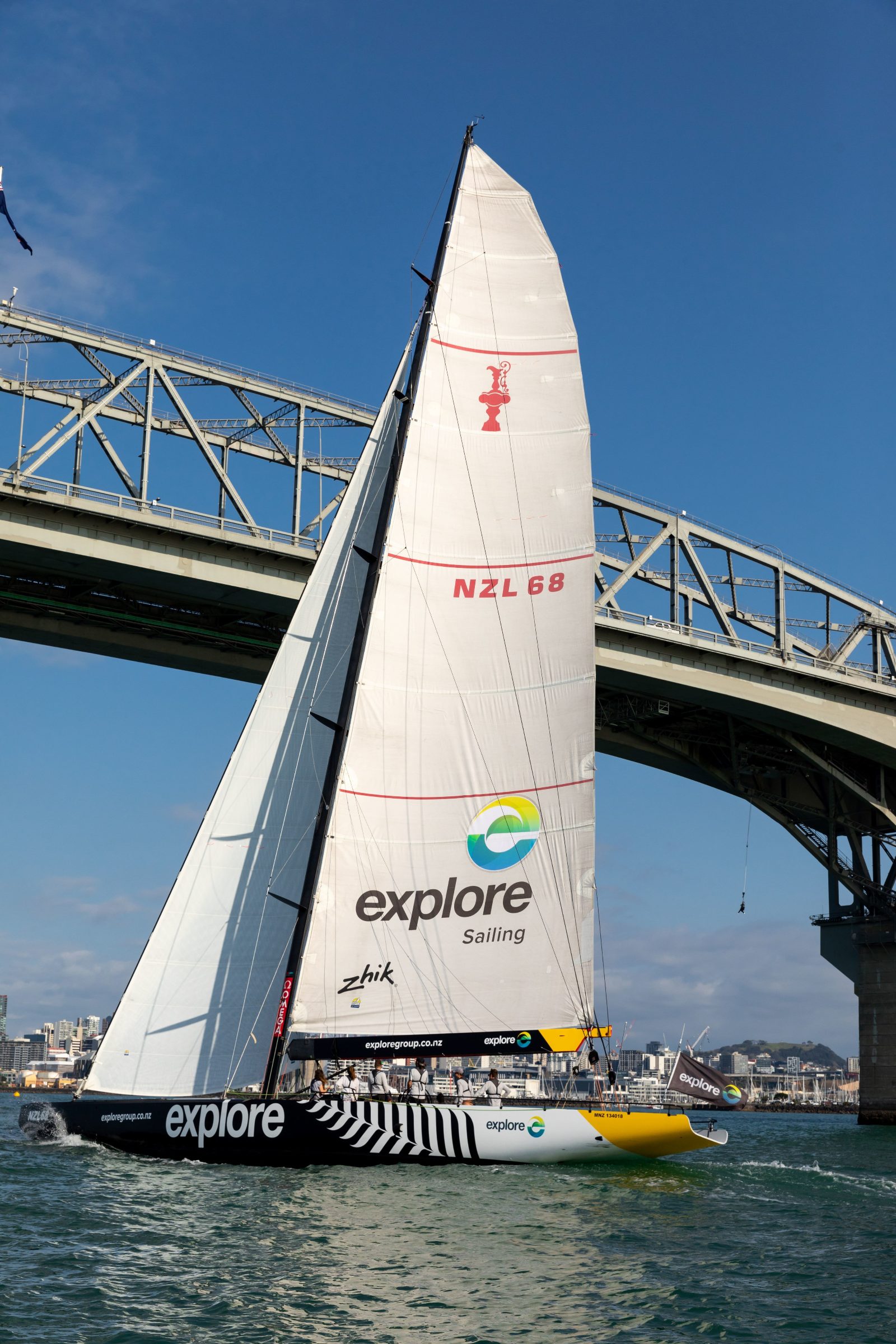 America's Cup Yacht Auckland