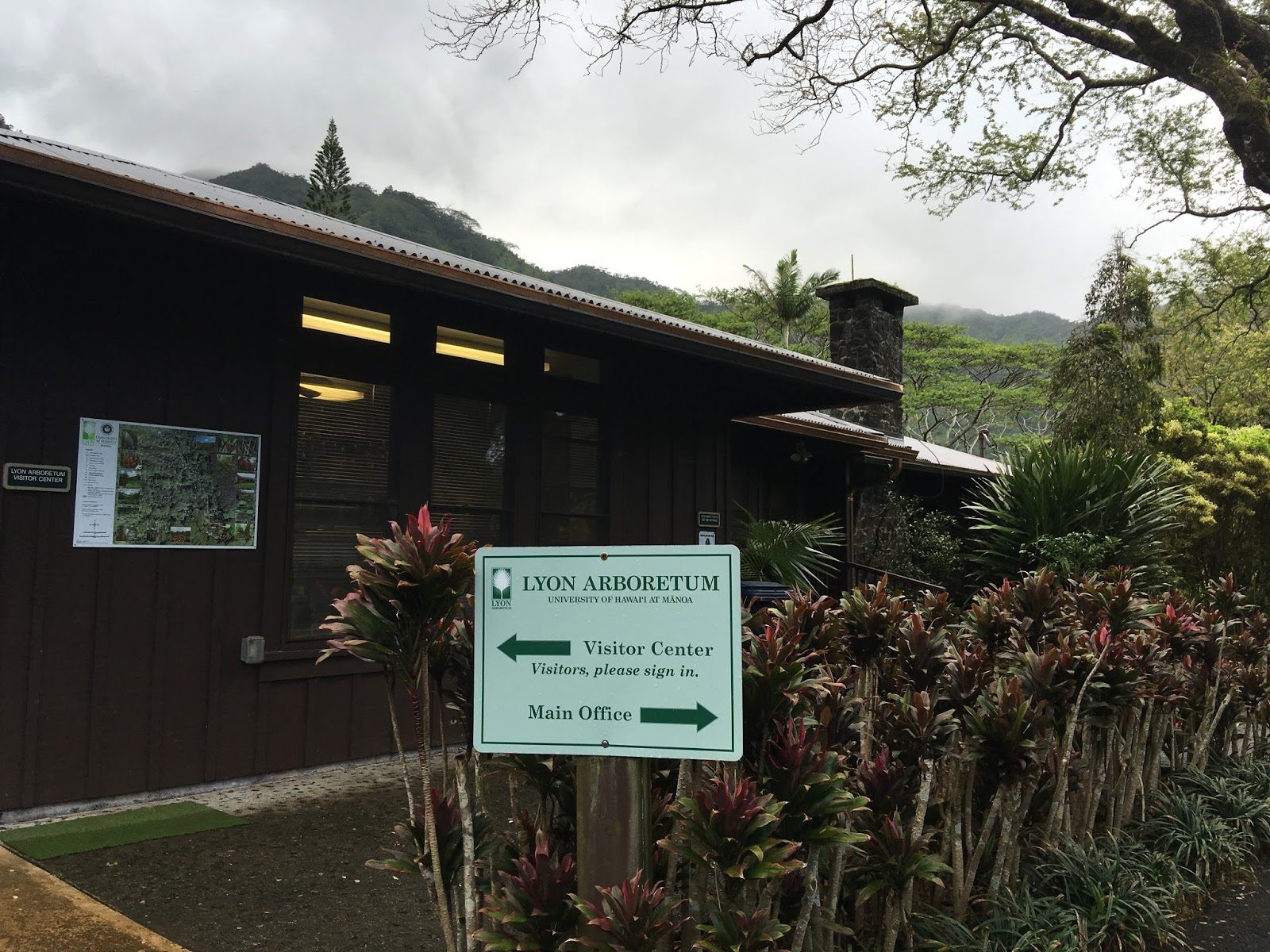 Lyon Arboretum Visitors Center