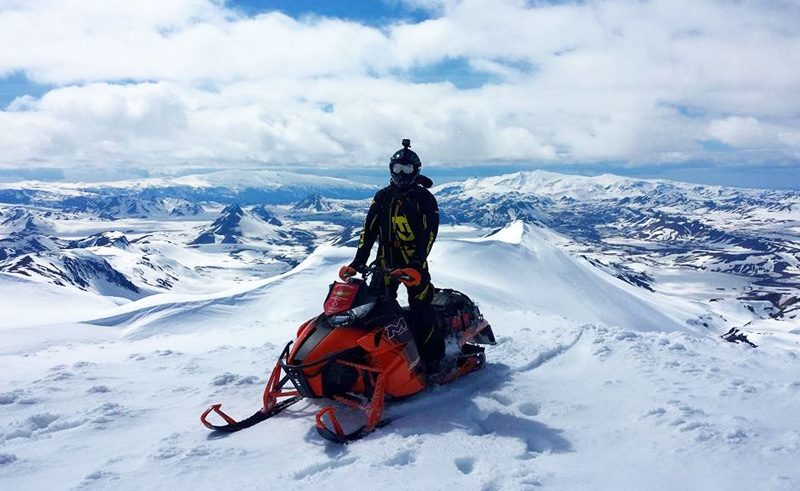 Snowmobiling Eyjafjallajökull Glacier