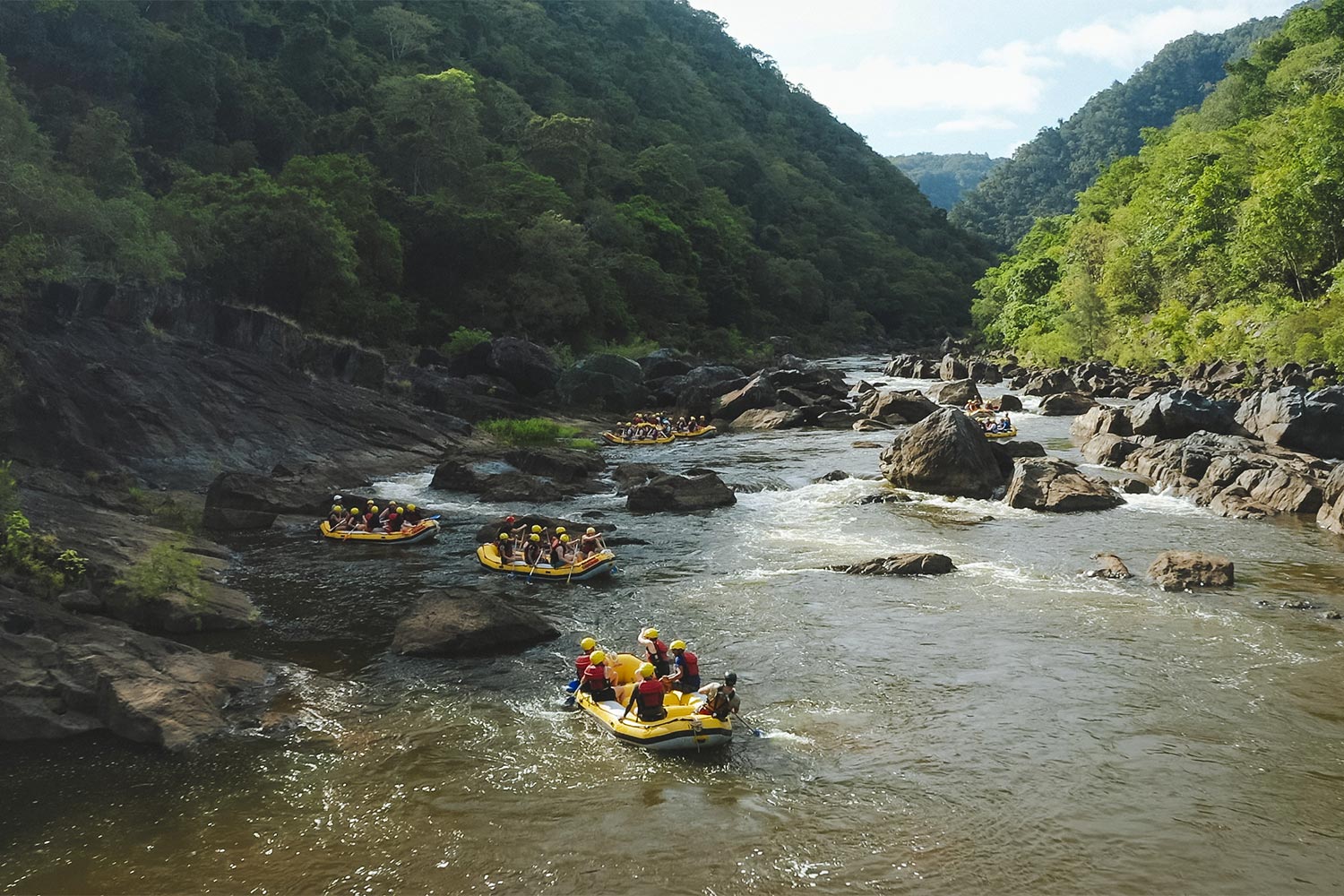 Barron Gorge National Park White Water Rafting
