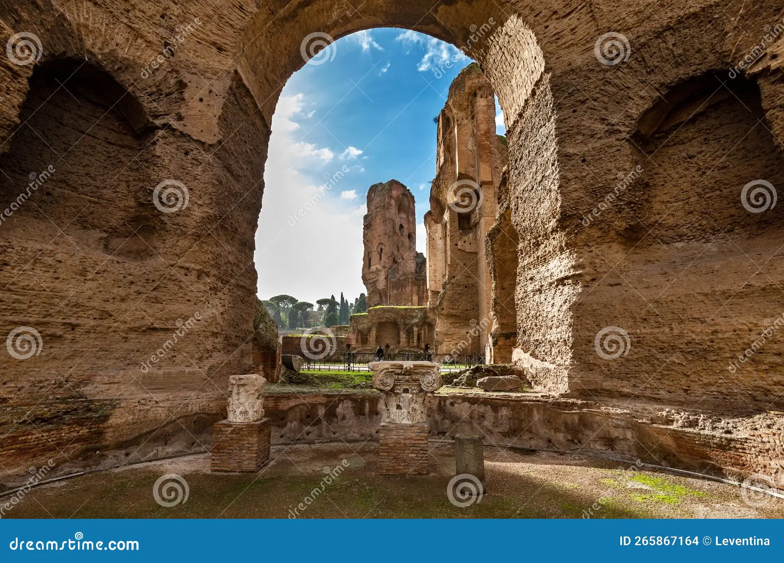Caldarium Rotunda Remains