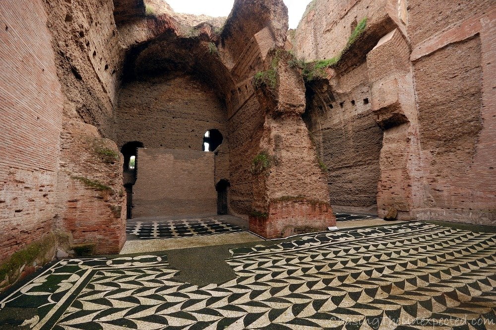 Palaestra mosaics