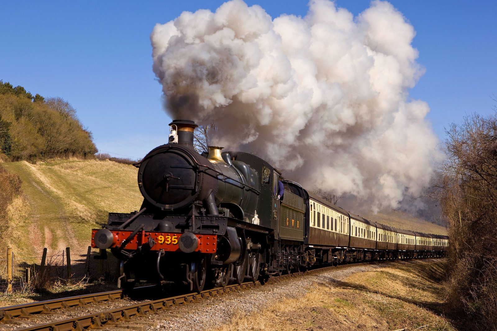 Vintage Steam Locomotive