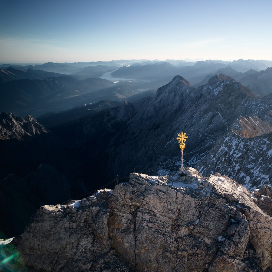 Golden Summit Cross