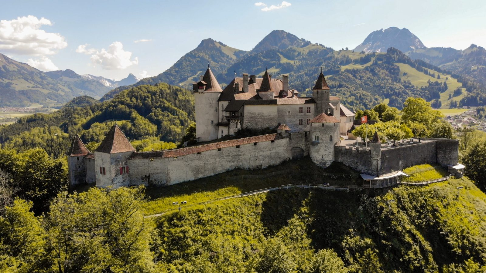 Château de Gruyères Ramparts