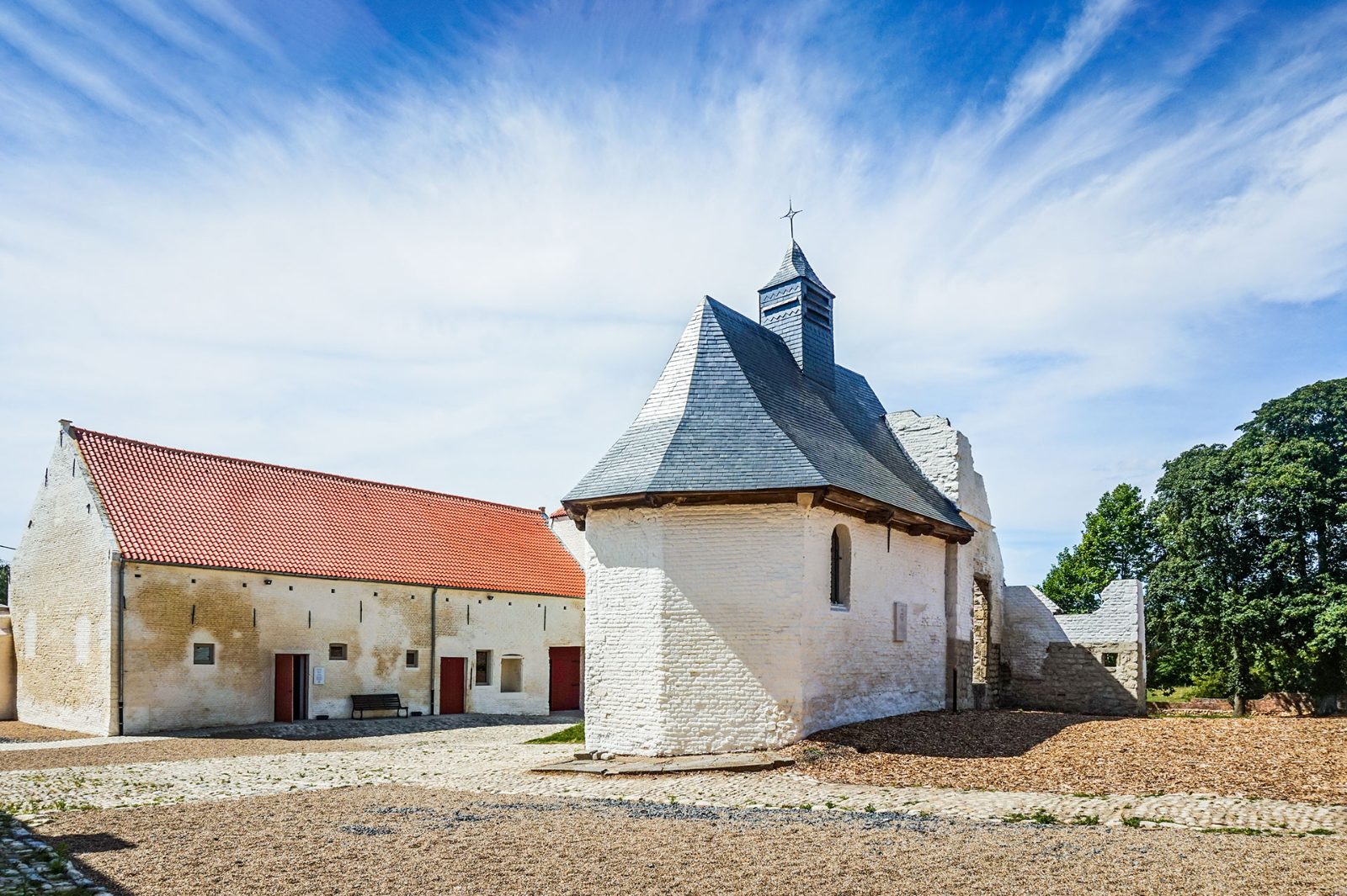 Hougoumont Farm Courtyard