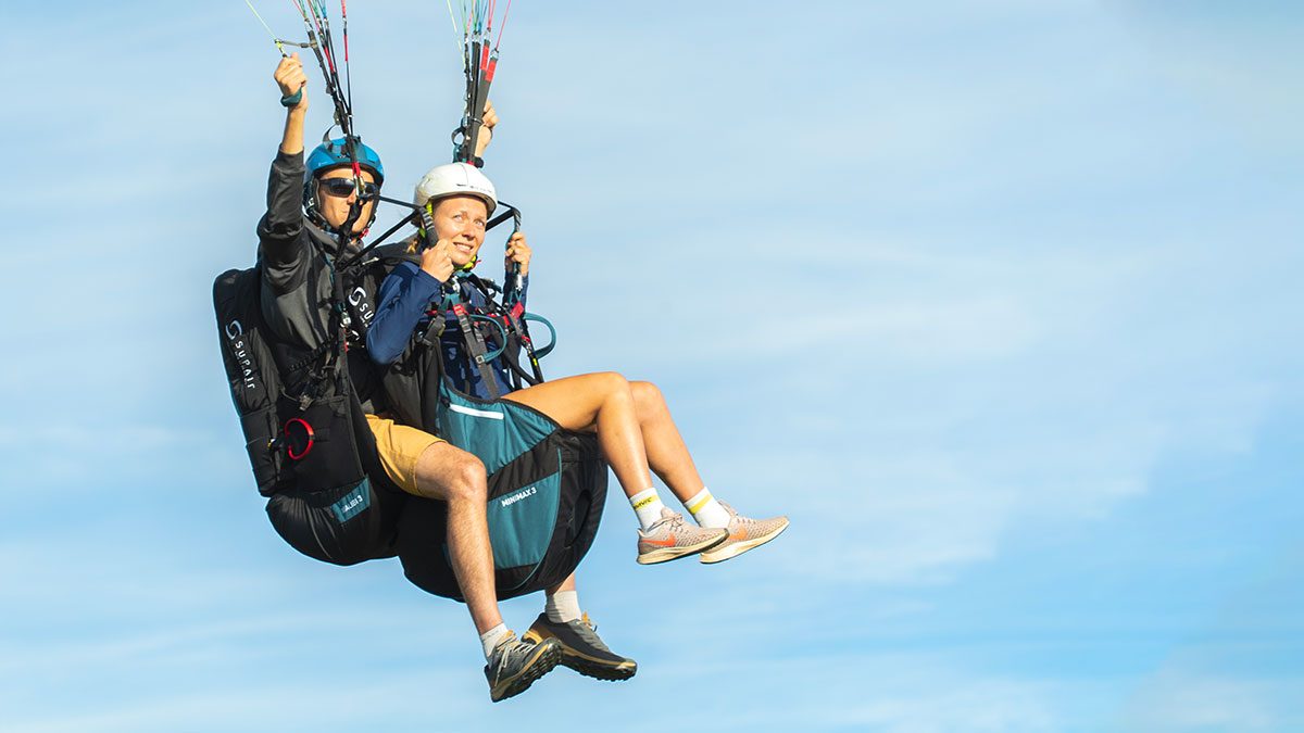 Paragliding Plose