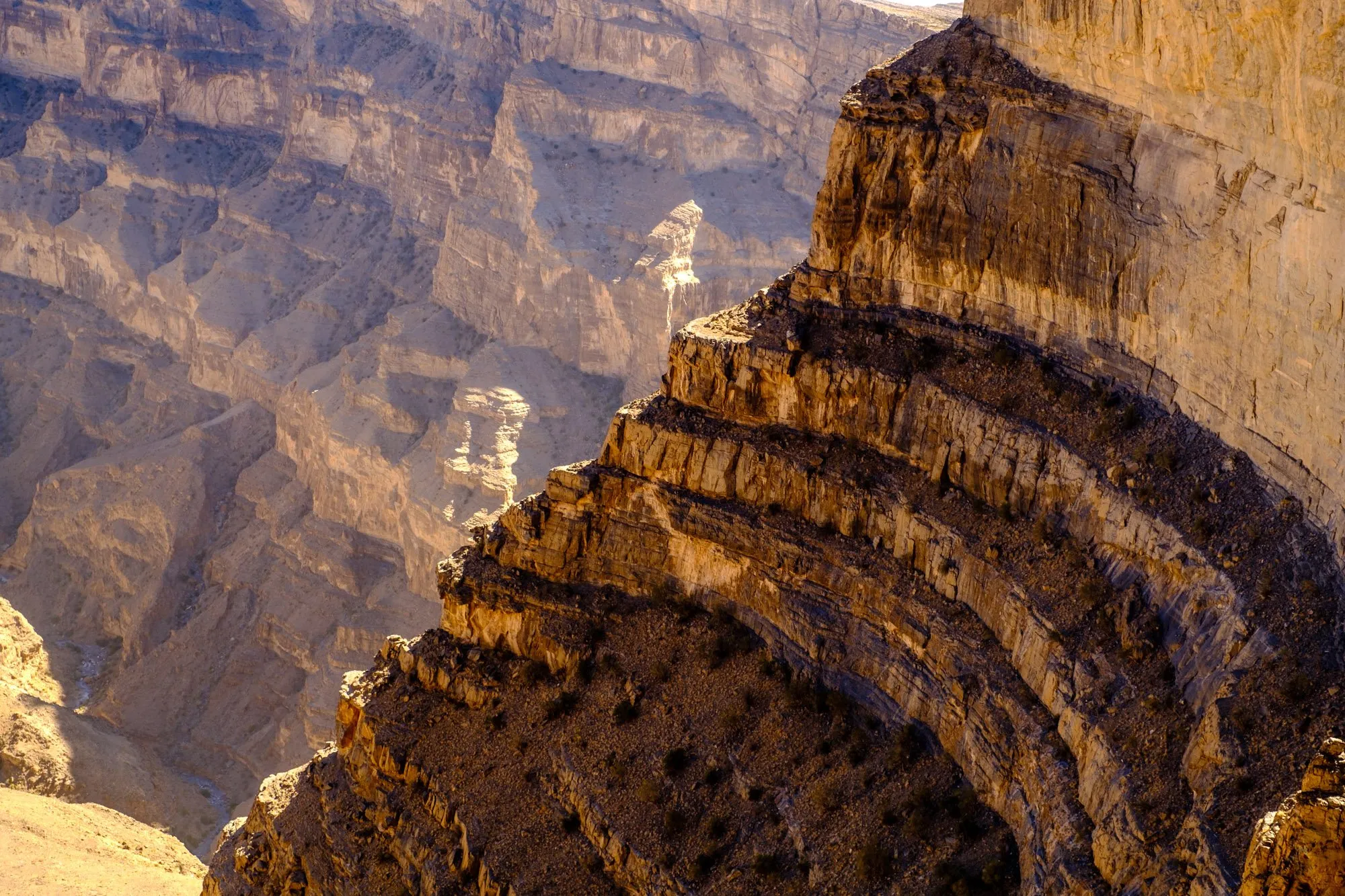 Jebel Shams Summit Edge