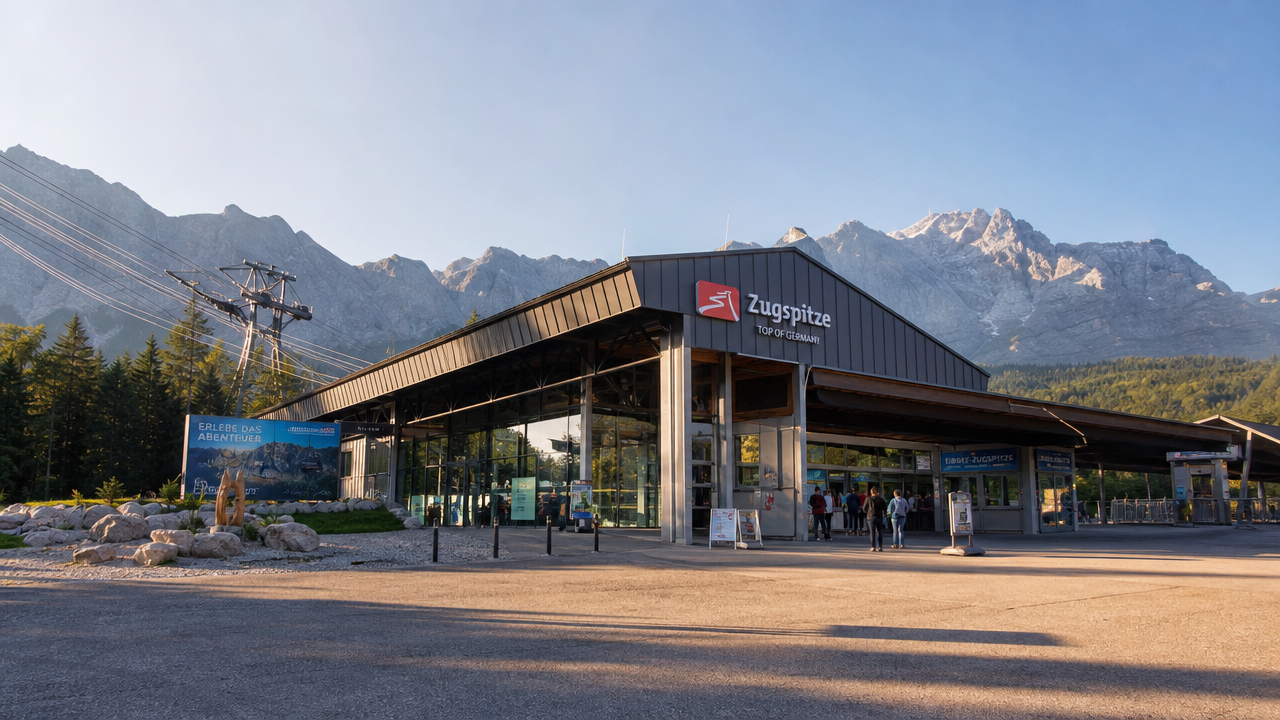 Eibsee Cable Car Station