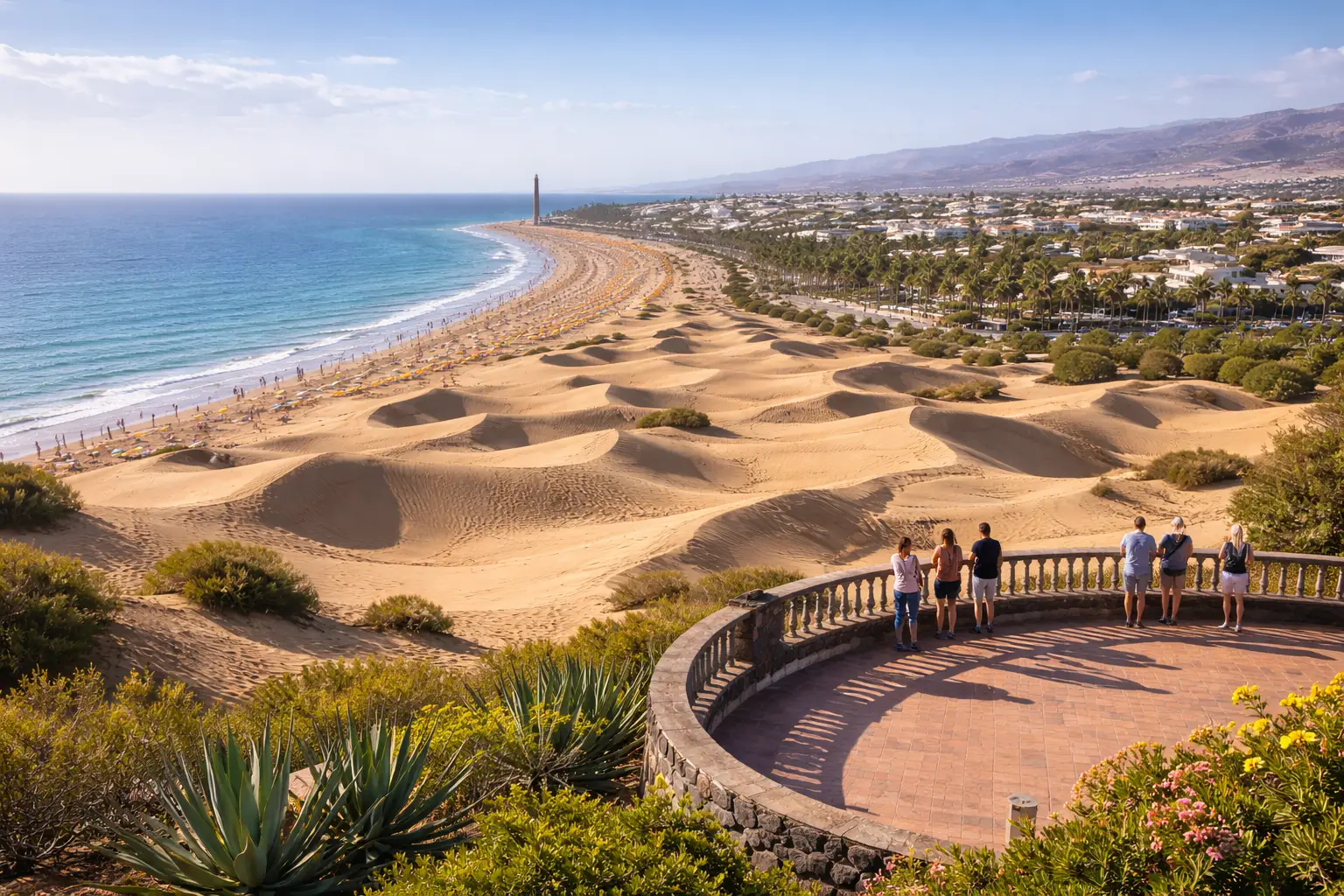 Maspalomas Sand Dunes Lookout