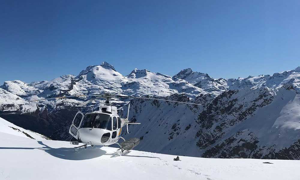 Alpine Landing Snow Field