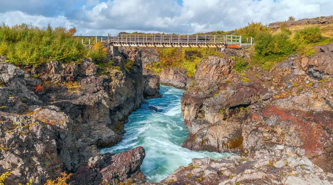 Barnafoss Bridge